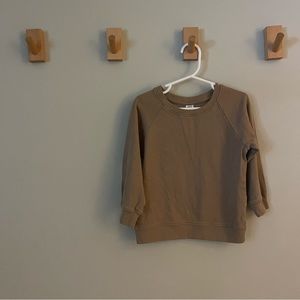 Colored organic sweater